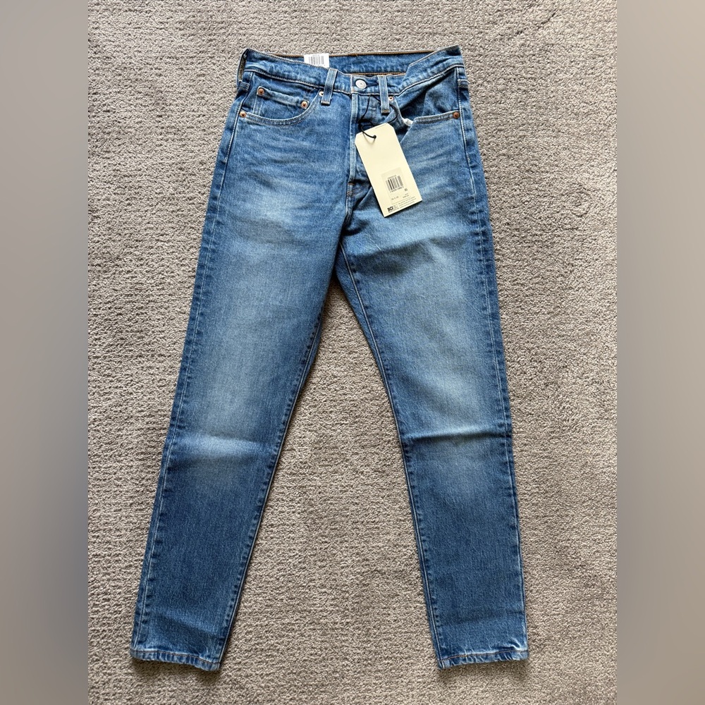 Women’s Levi 501 Jeans Skinny Leg High Rise Size 28